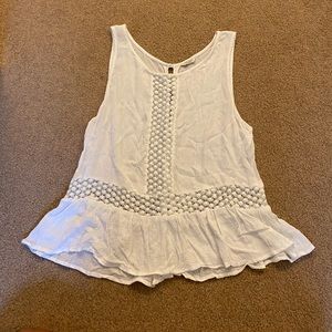 F21 White Tanktop